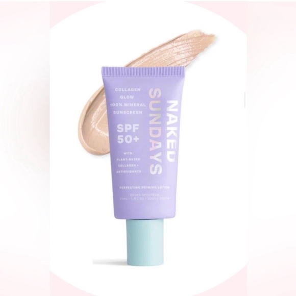 Naked Sundays Collagen Boost SPF50 Mineral Perfecting Sunscreen - Picture 2 of 6